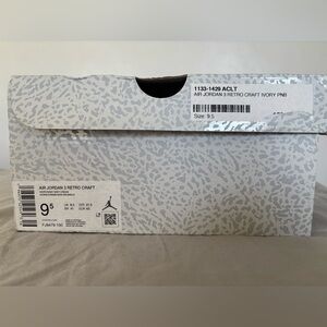 Jordan 3 Retro Craft Ivory Sneakers